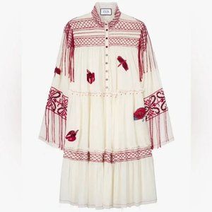 ZARA LIMITED EDITION EMBROIDERED DRESS